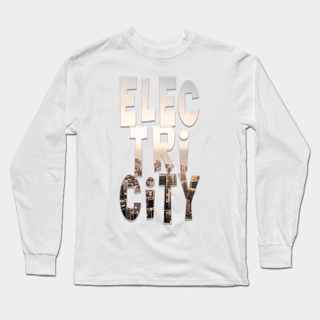 Electricity Long Sleeve T-Shirt by afternoontees